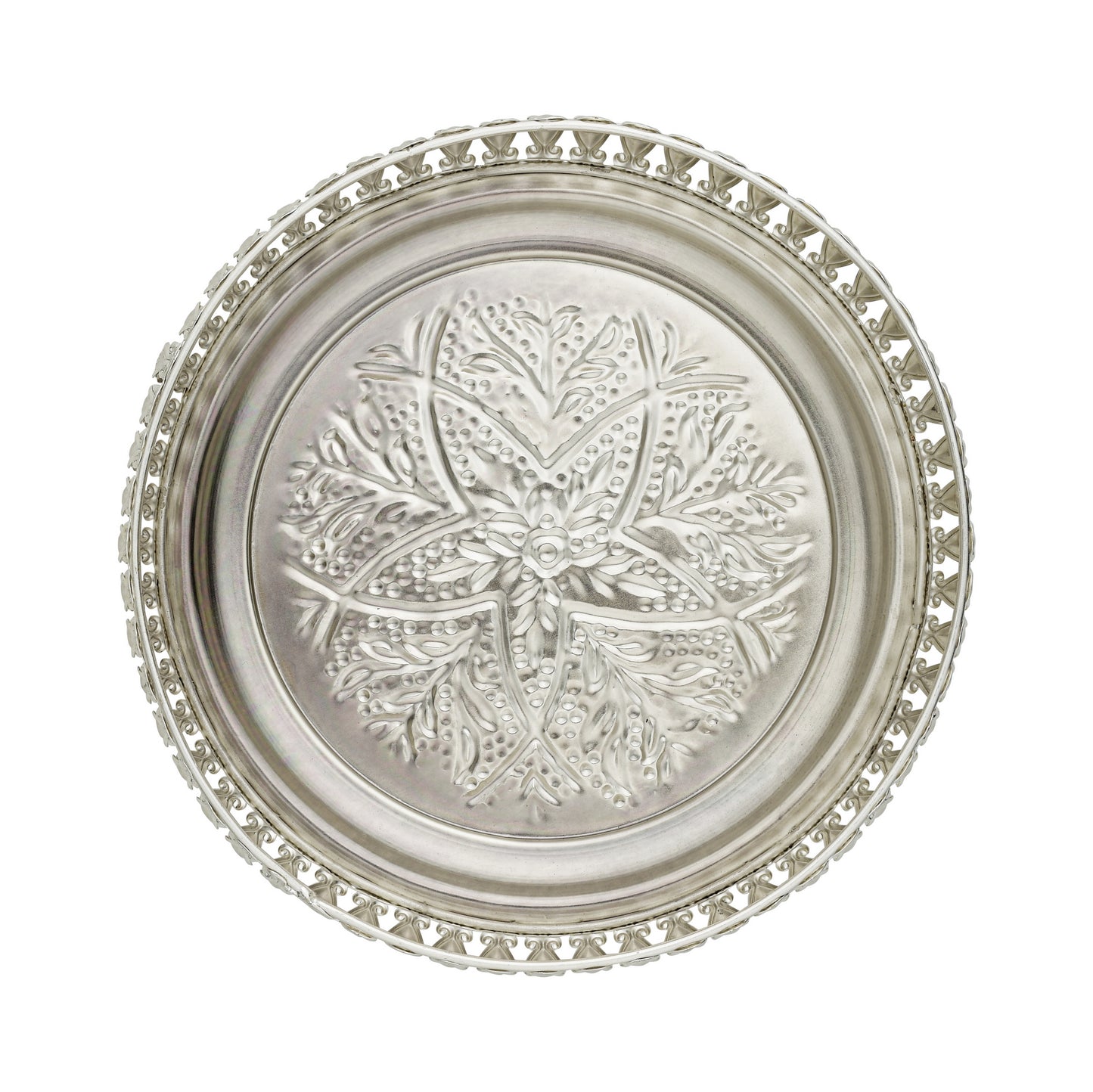 Chromix™ Silver Vanity Tray – Decorative Organizer | Silver Plated