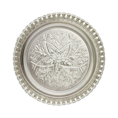 Chromix™ Silver Vanity Tray – Decorative Organizer | Silver Plated